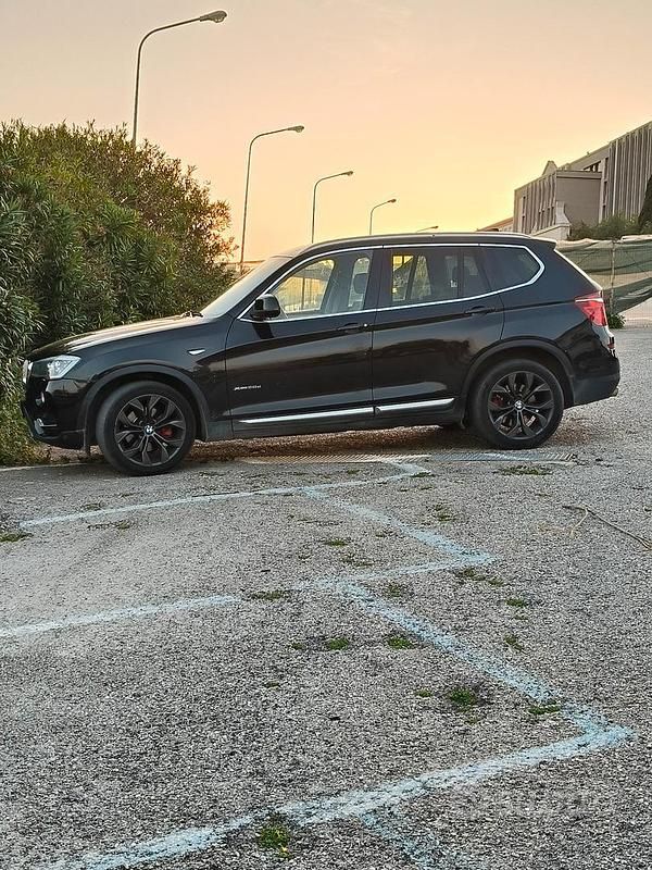 Begagnad BMW X3 xLine 190 HK (139 kW) 2014 Svart SUV