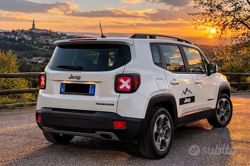 Usata Jeep Renegade 2015 Bianco SUV