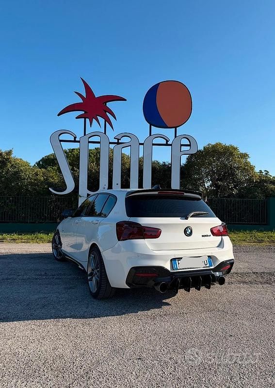 Usata BMW 120 M Sport 190 CV (139 kW) 2016 Bianco Utilitaria