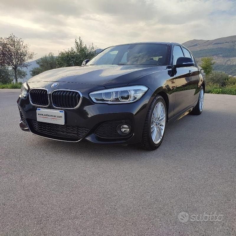 Usata BMW 116 M Sport 116 CV (85 kW) 2016 Nero Utilitaria