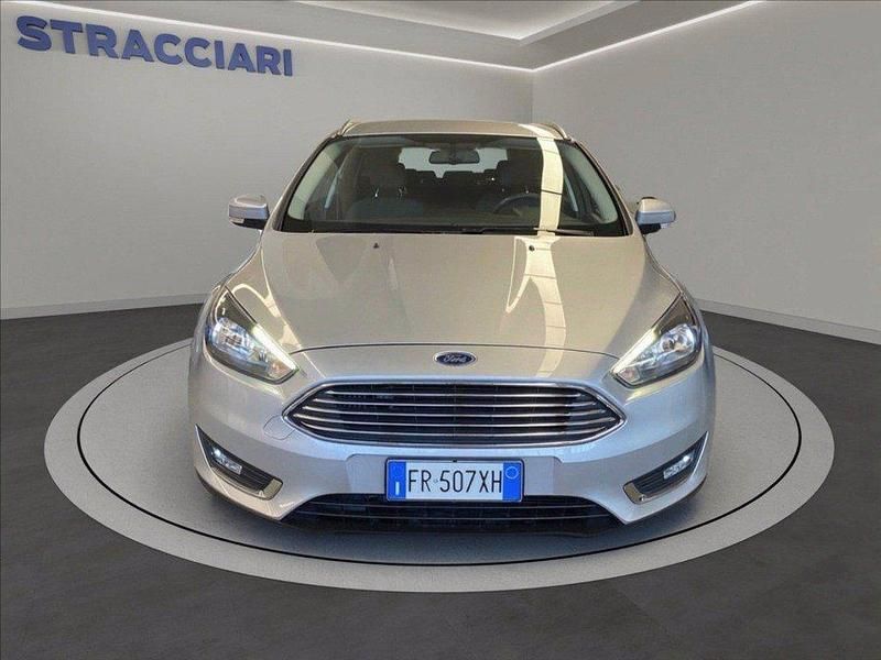 Usata Ford Focus Titanium S 120 CV (88 kW) 2018 Argento metallizzato Station wagon