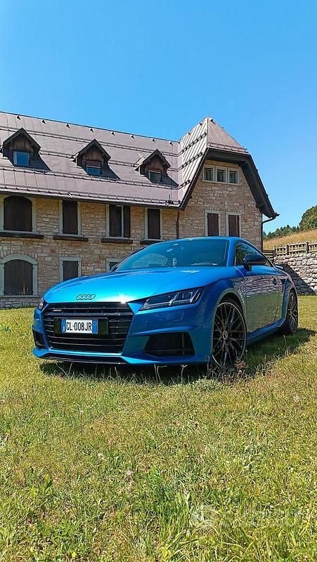 Usata Audi TT S-Line 230 CV (169 kW) 2018 Blu Coupé