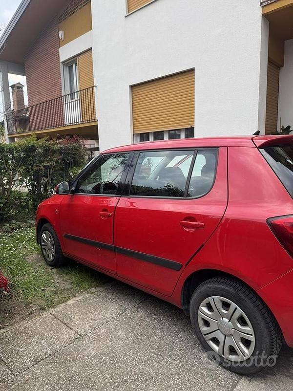 Usata Skoda Fabia 2008 Rosso Berlina