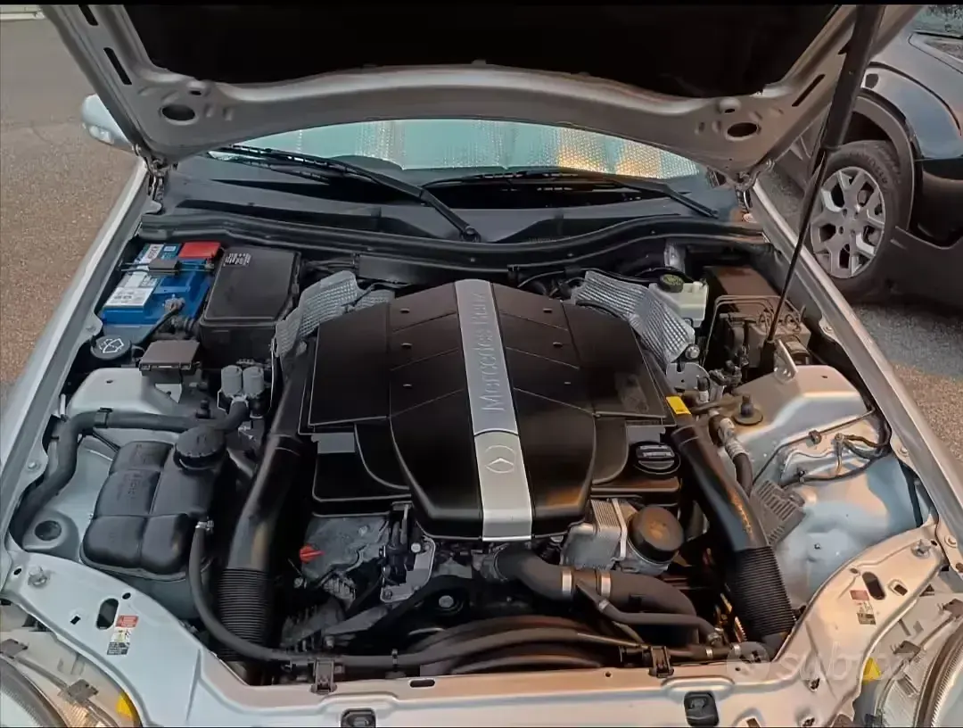 Usata Mercedes SLK320 218 CV (160 kW) 2000 Grigio Cabrio