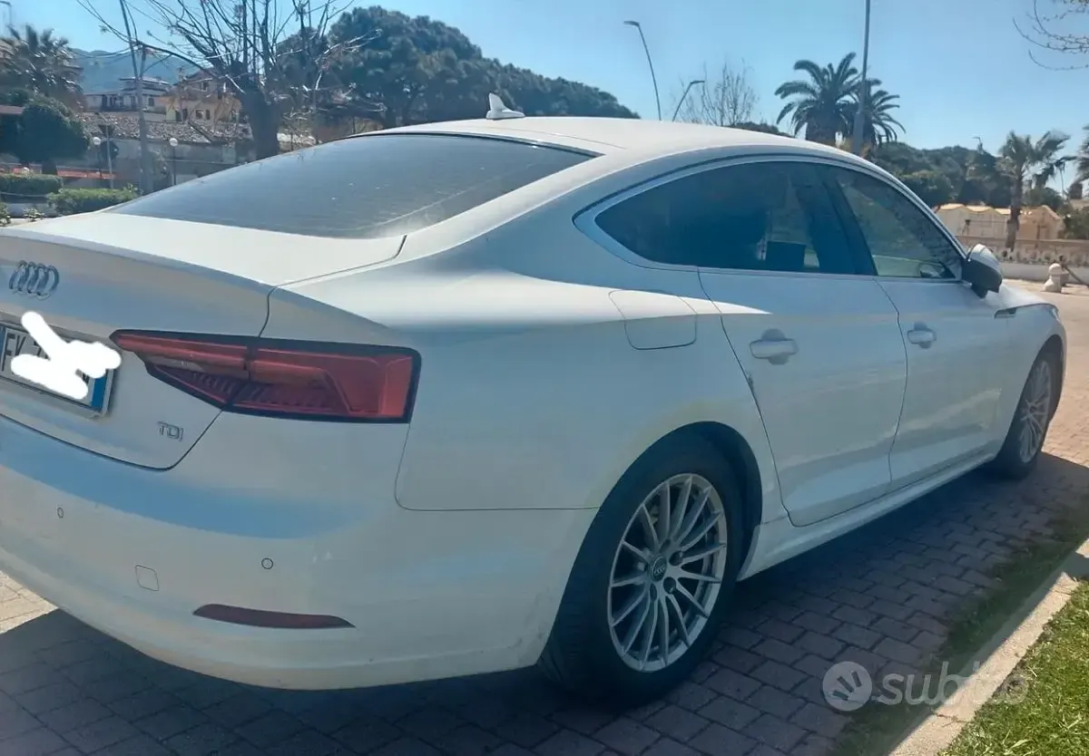 Usata Audi A5 Sportback 190 CV (139 kW) 2017 Bianco Utilitaria