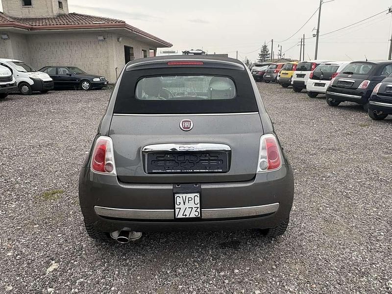 Usata Fiat 500C Lounge 69 CV (50 kW) 2014 Grigio Cabrio