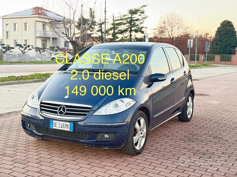 Usata Mercedes A200 Avantgarde 140 CV (102 kW) 2006 Beige Berlina