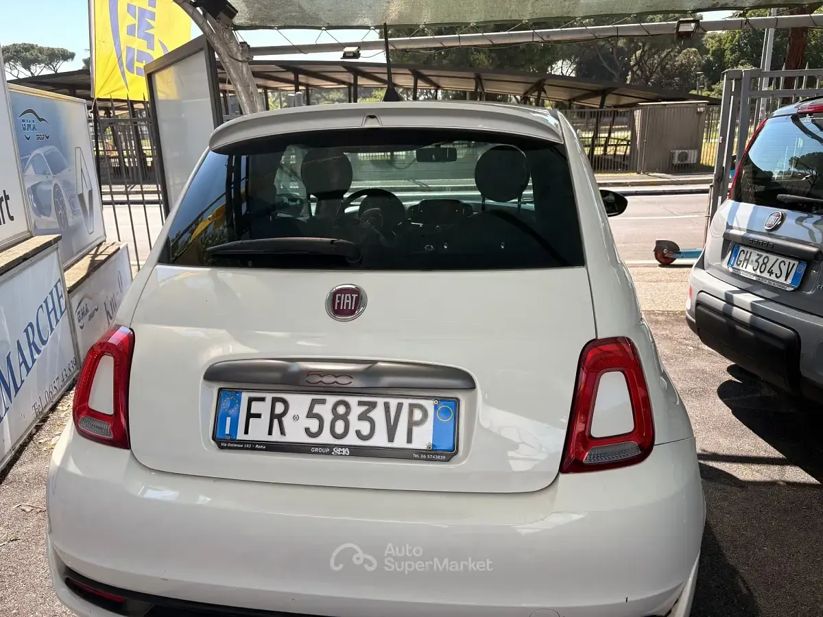 Usata Fiat 500 Sport 95 CV (69 kW) 2018 Bianco Berlina