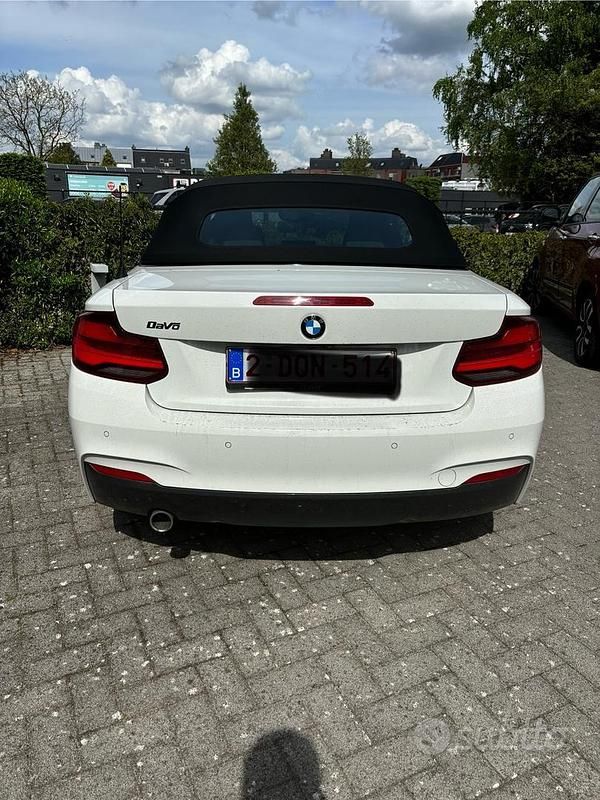 Usata BMW 218 M Sport 2020 Bianco Cabrio
