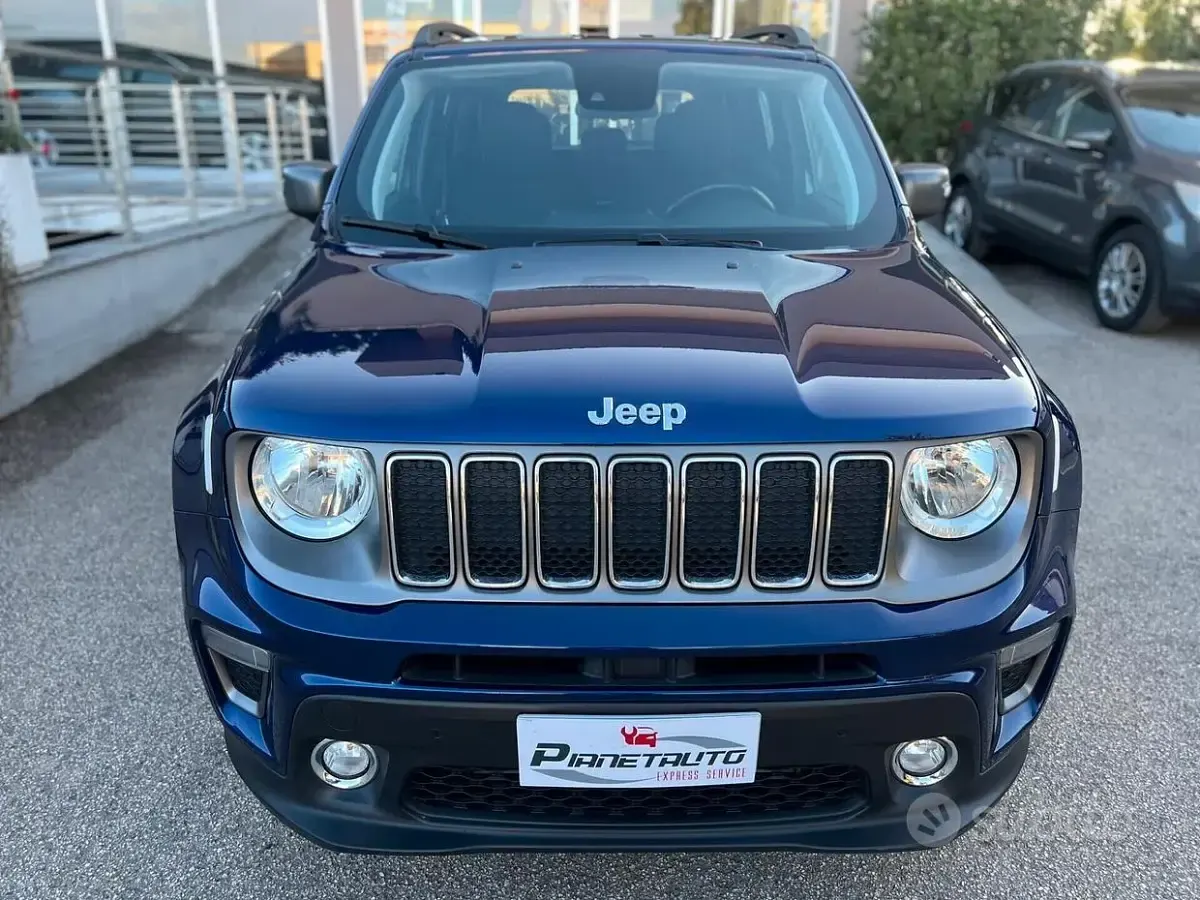 Usata Jeep Renegade Limited 120 CV (88 kW) 2020 Blu SUV