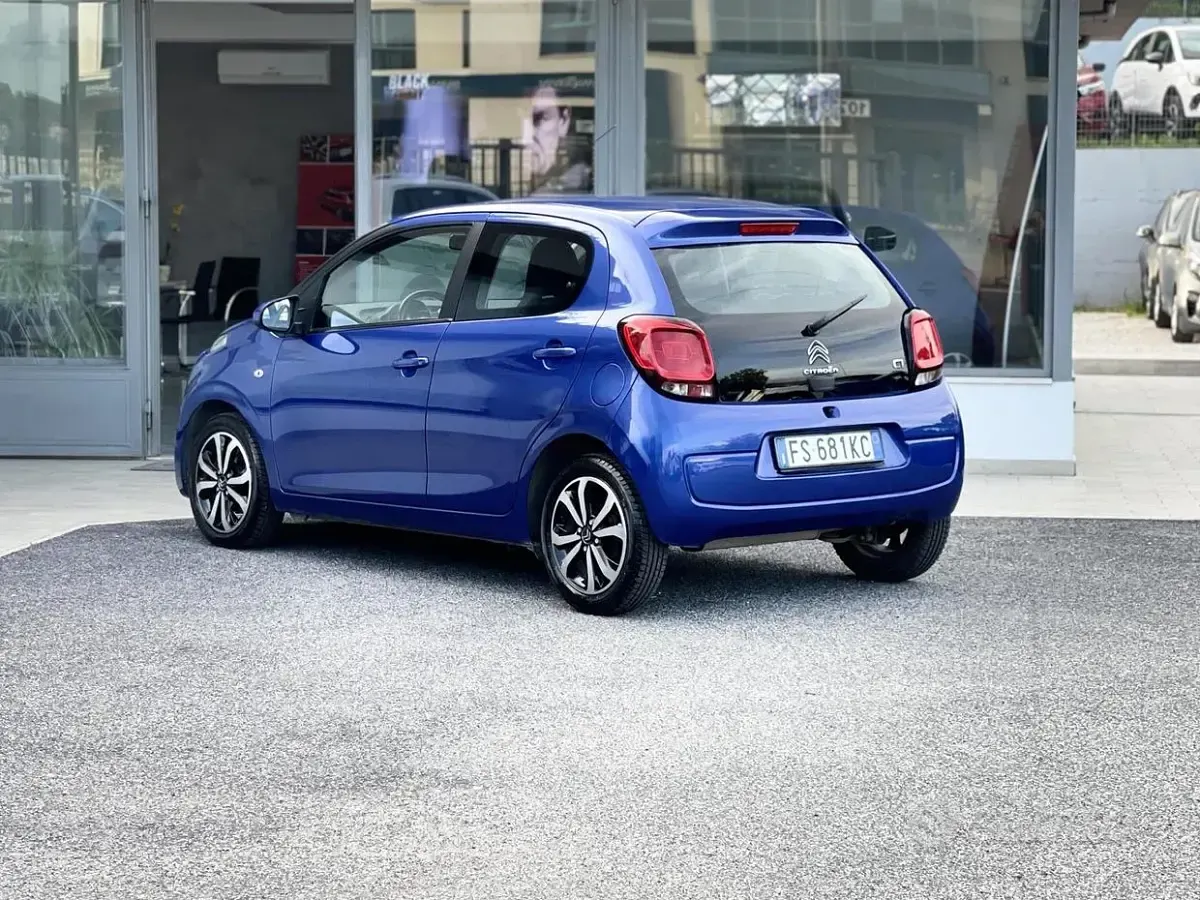 Usata Citroën C1 72 CV (52 kW) 2018 Blu Utilitaria