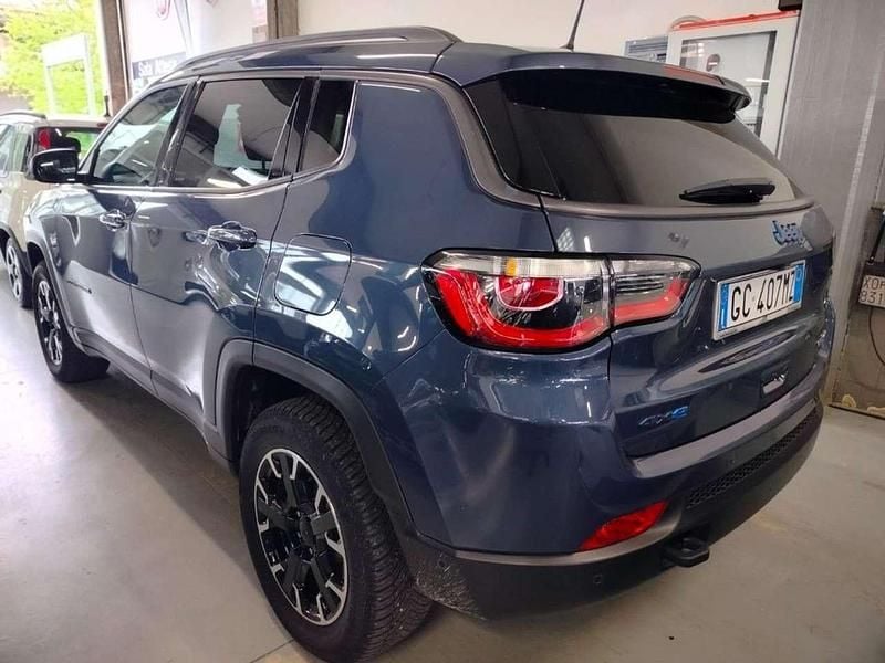Usata Jeep Compass Trailhawk 240 CV (176 kW) 2021 Blu SUV