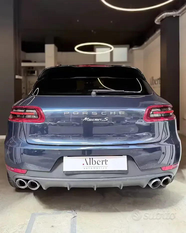Usata Porsche Macan 250 CV (183 kW) 2016 Bluazzurro SUV
