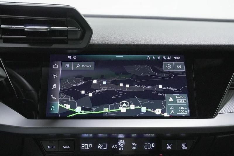 Usata Audi A3 Sportback Advanced 150 CV (110 kW) 2022 Argento Utilitaria