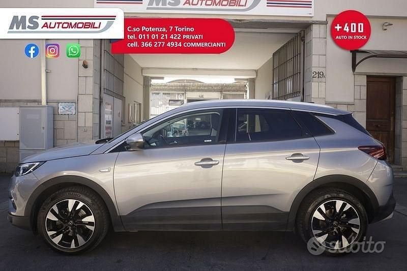 Usata Opel Grandland X Ultimate 131 CV (96 kW) 2018 Grigio SUV