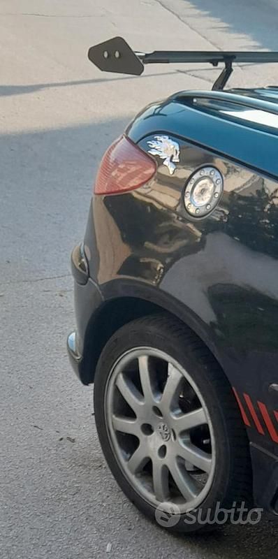 Usata Peugeot 206 2005 Nero Cabrio