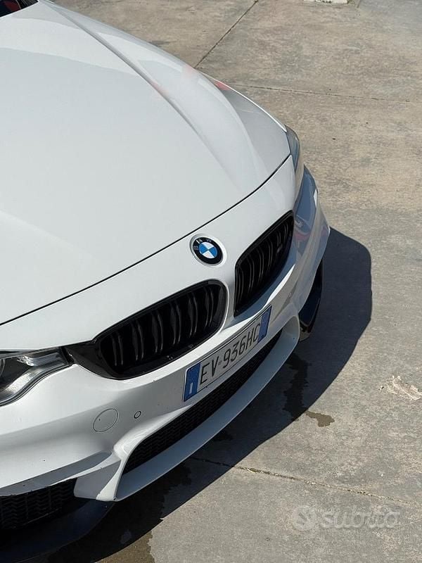 Usata BMW 420 Coupé 184 CV (135 kW) 2015 Bianco Coupé