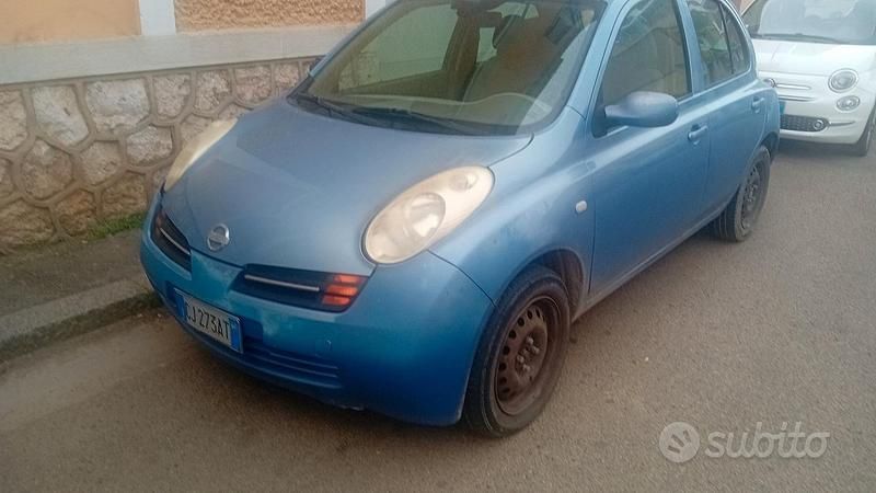 Usata Nissan Micra 2005 Blu Utilitaria