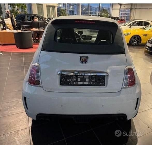 Usata Fiat 500 Abarth 135 CV (99 kW) 2011 Bianco Cabrio