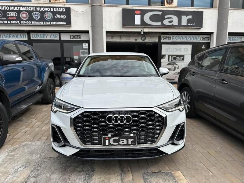 Usata Audi Q3 S-Line 150 CV (110 kW) 2020 Bianco SUV