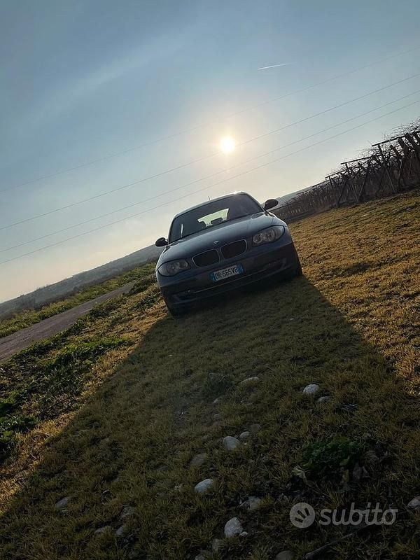 Usata BMW 118 2008 Grigio Utilitaria