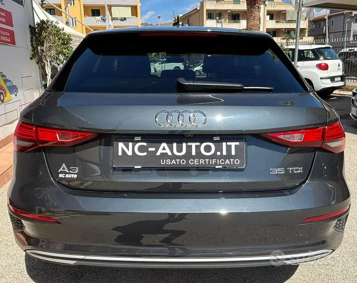 Usata Audi A3 Advanced 150 CV (110 kW) 2022 Grigio Berlina