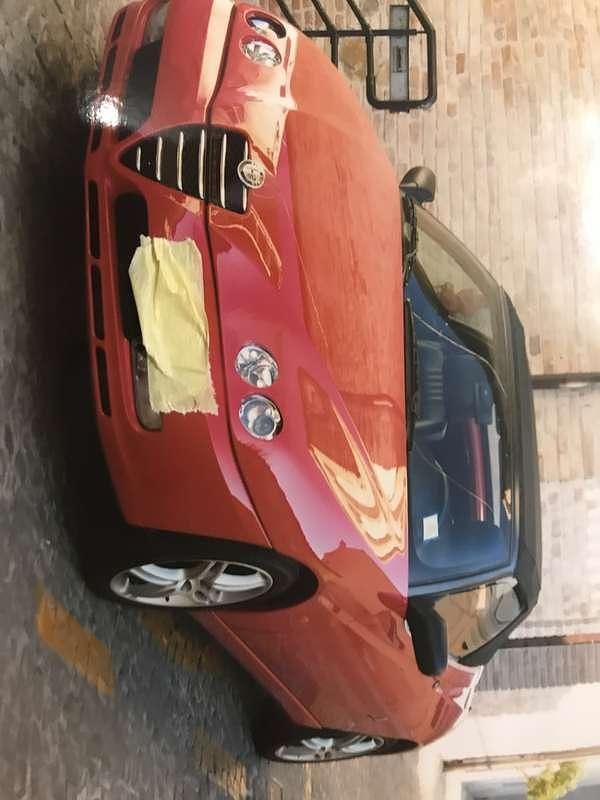 Usata Alfa Romeo Spider 165 CV (121 kW) 2003 Rosso Cabrio