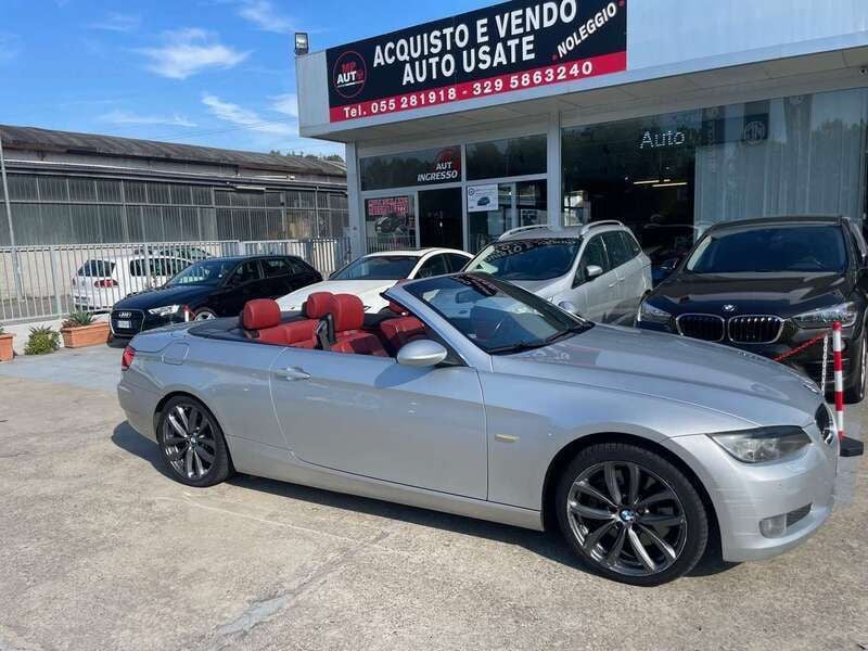 Argento Usata 2007 BMW 330 Cabriolet Cabrio | 10.900 € (Buon prezzo) - Immagine 1/4