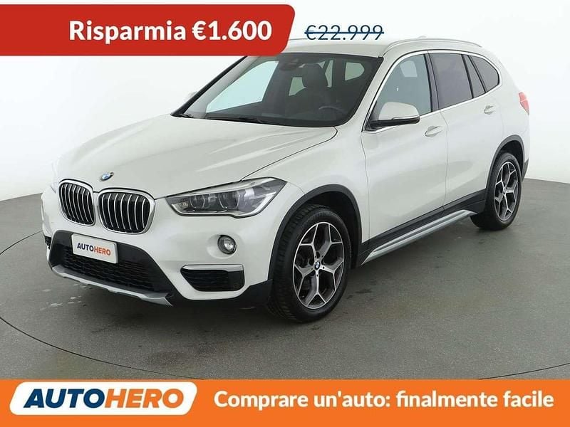 Usata BMW X1 xLine 150 CV (110 kW) 2018 Bianco SUV