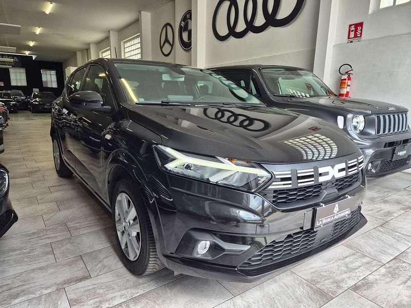 Brugt Dacia Sandero Expression 101 HK (74 kW) 2023 Sort Sedan