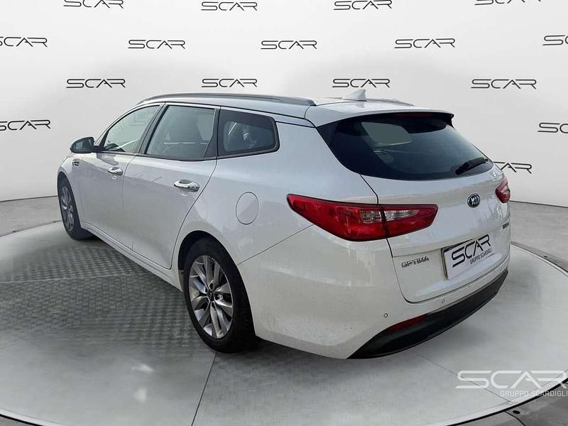 Usata Kia Optima 141 CV (103 kW) 2018 Bianco Station wagon