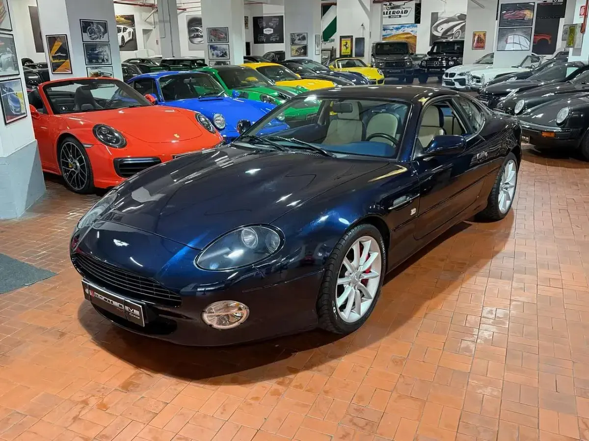 Usata Aston Martin DB7 420 CV (308 kW) 2003 Blu Coupé