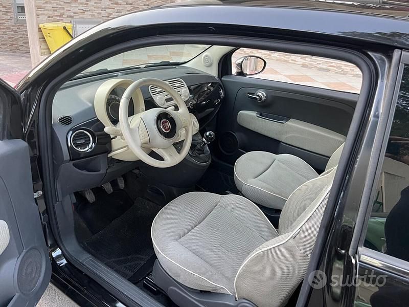 Usata Fiat 500 Lounge 69 CV (50 kW) 2009 Bianco Berlina