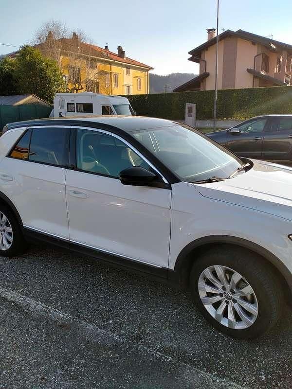 Usata VW T-Roc Advance 116 CV (85 kW) 2019 Bianco SUV