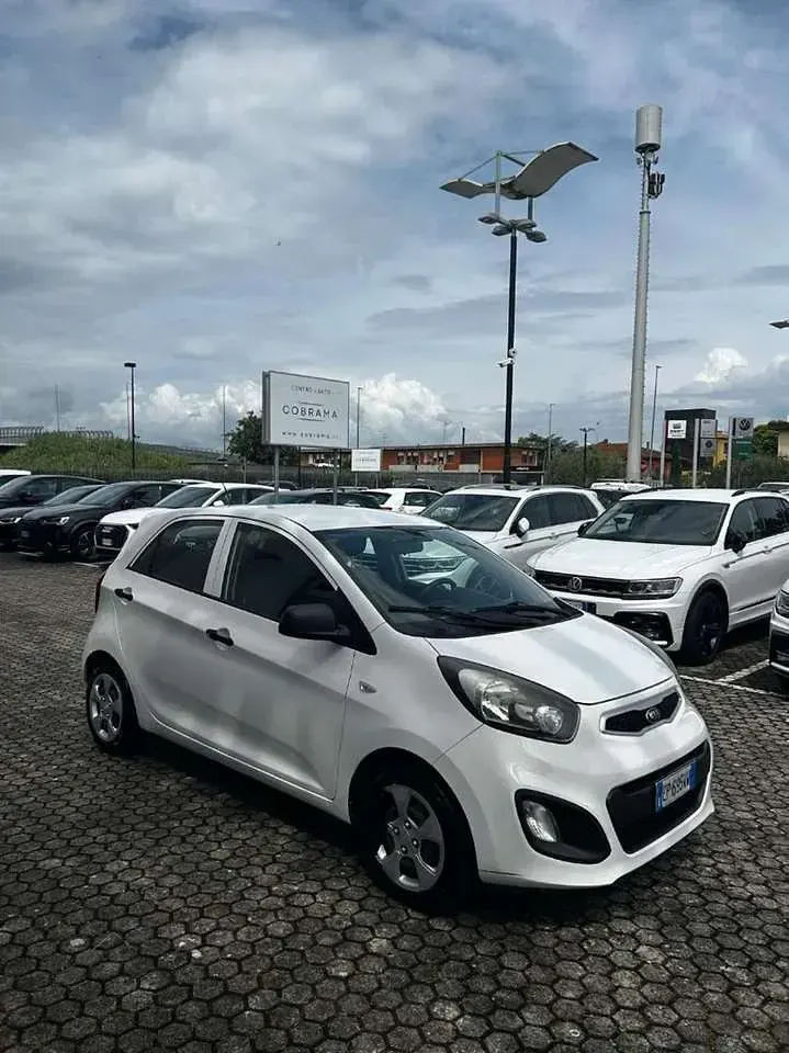 Usata Kia Picanto City 69 CV (50 kW) 2013 Bianco Utilitaria