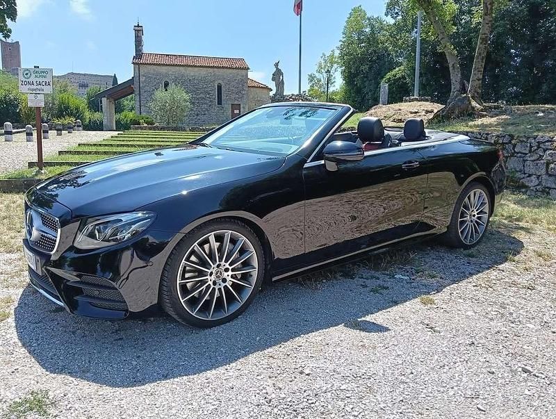 Nero Usata 2017 Mercedes E350 Premium Plus Cabrio | 29.900 € (Super prezzo) - Immagine 1/4