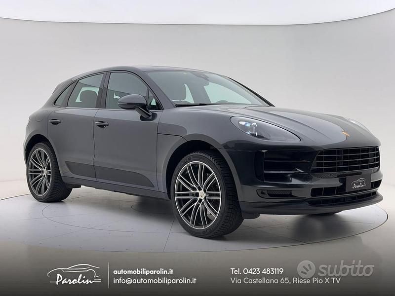 Usata Porsche Macan 354 CV (260 kW) 2019 Grigio scuro / metallizzato SUV
