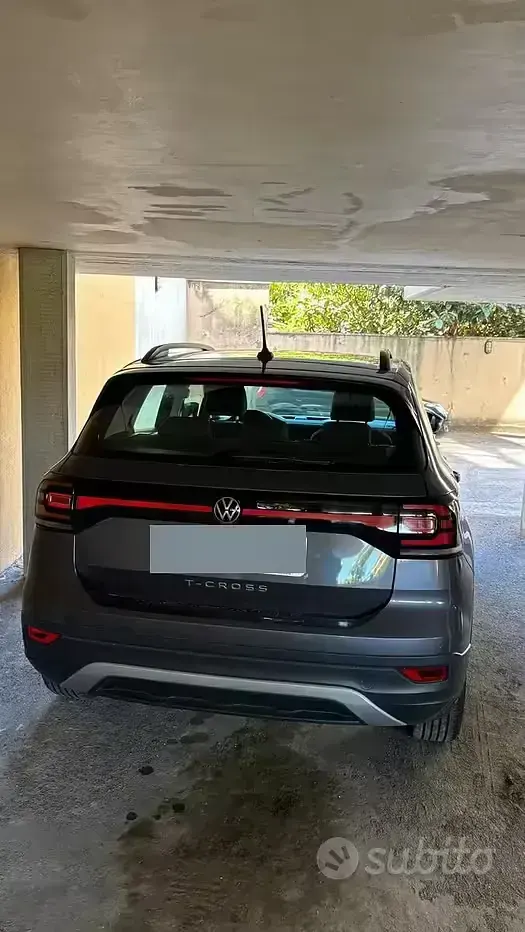 Usata VW T-Cross Style 95 CV (69 kW) 2023 Grigio SUV