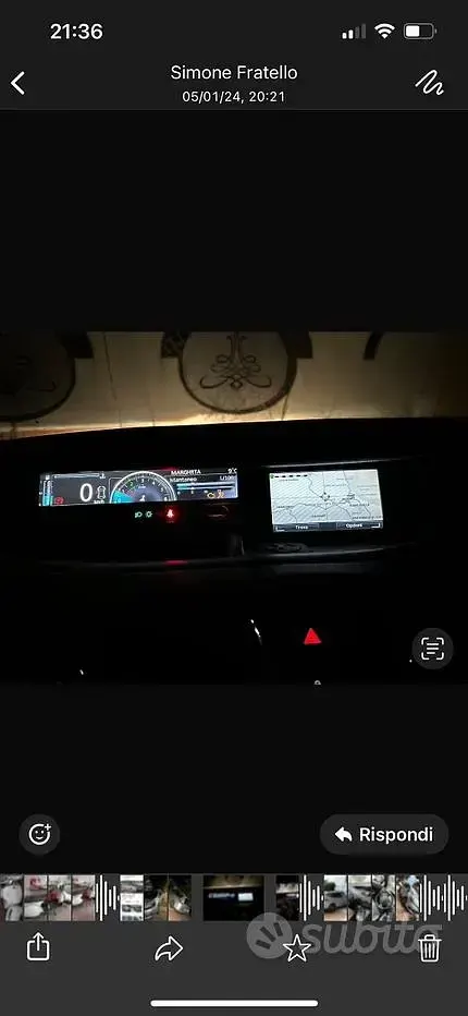 Usata Renault Scenic E-Tech 2014 Grigio Monovolume