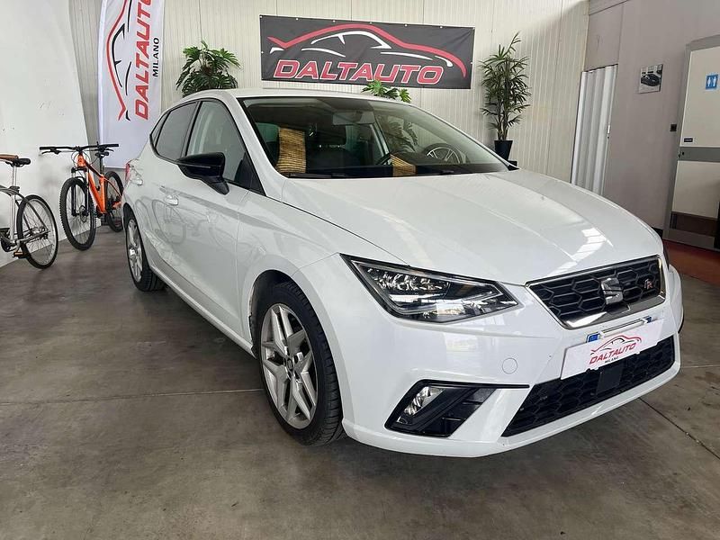 Usata Seat Ibiza FR 95 CV (69 kW) 2018 Bianco metallizzato Utilitaria