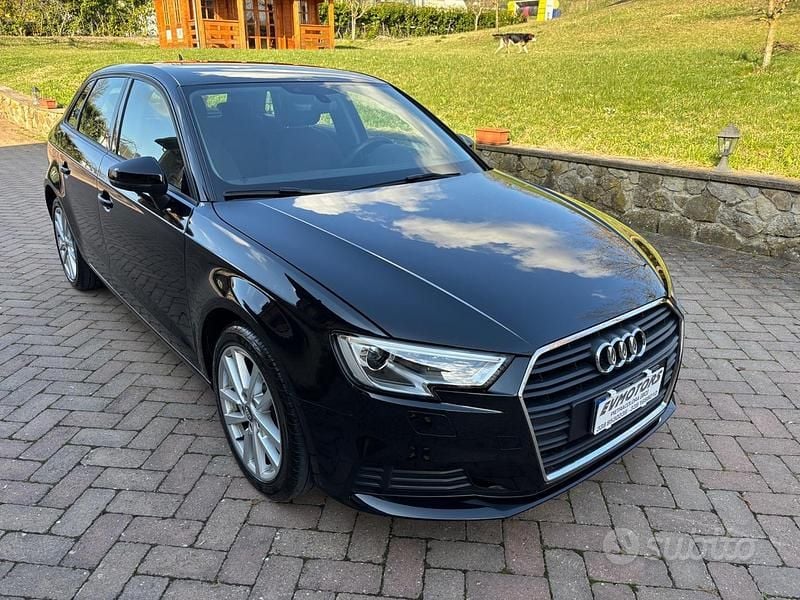 Usata Audi A3 149 CV (109 kW) 2020 Nero Berlina