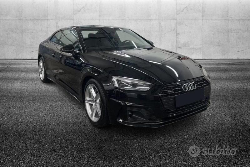 Usata Audi A5 Advanced 204 CV (150 kW) 2021 Nero metallizzato Coupé