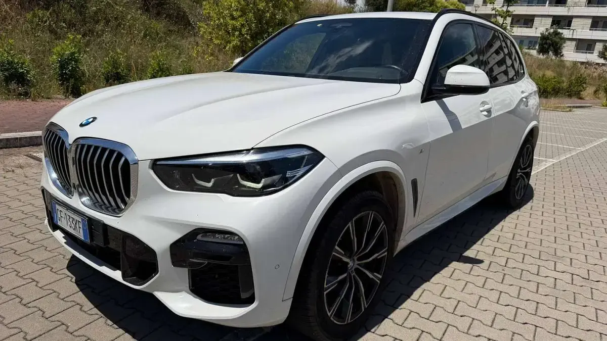 Usata BMW X5 M Sport 231 CV (169 kW) 2021 Bianco SUV