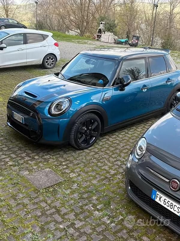 Usata Mini Cooper S 178 CV (130 kW) 2021 Blu Utilitaria