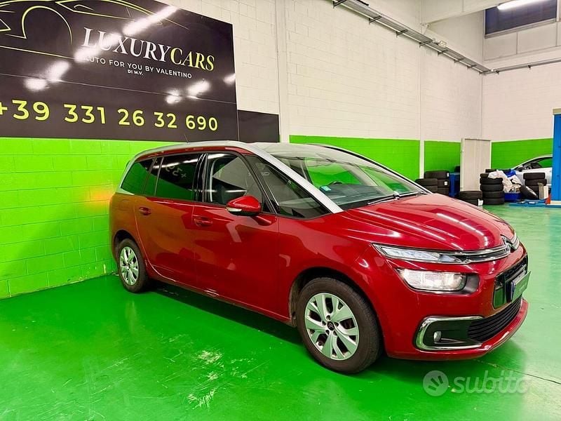 Usata Citroën C4 SpaceTourer Shine 131 CV (96 kW) 2019 Rosso Monovolume