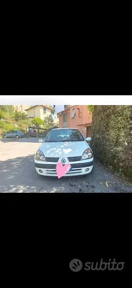 Usata Renault Clio II Expression 75 CV (55 kW) 2003 Bianco Berlina