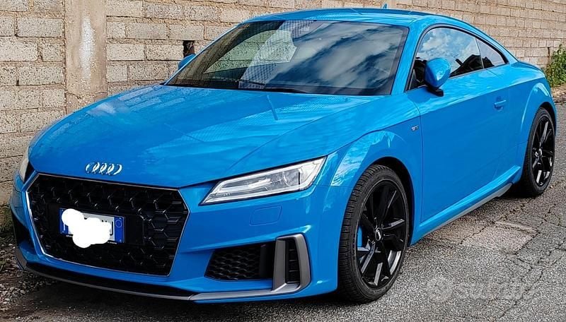 Usata Audi TT Ambiente 245 CV (180 kW) 2019 Blu Coupé