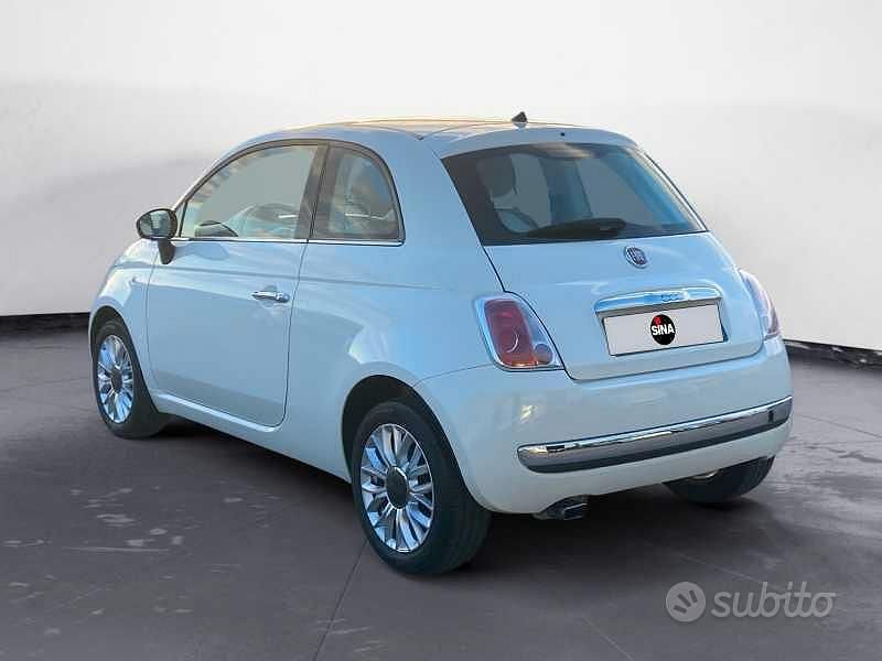Usata Fiat 500 Lounge 69 CV (50 kW) 2015 Bianco Berlina