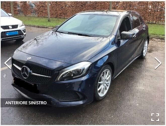 Usata Mercedes A160 AMG 89 CV (65 kW) 2018 Blu Berlina