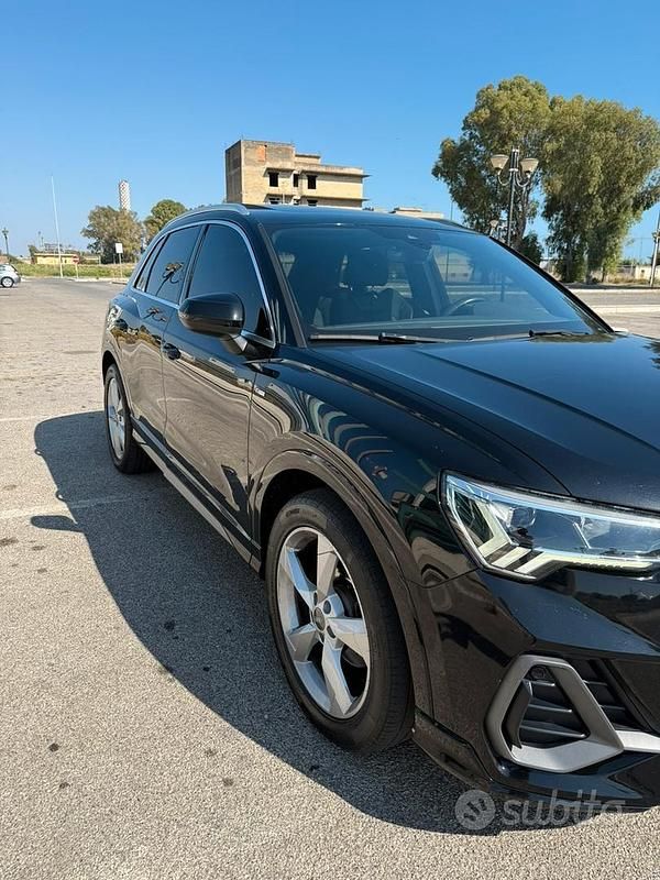 Usata Audi Q3 S-Line 150 CV (110 kW) 2019 Nero SUV